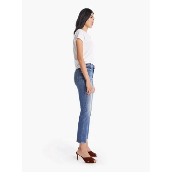 💕MOTHER💕 The Pixie Tomcat Ankle Jeans ~ Daytime Warrior 26 NWT - Picture 3 of 16